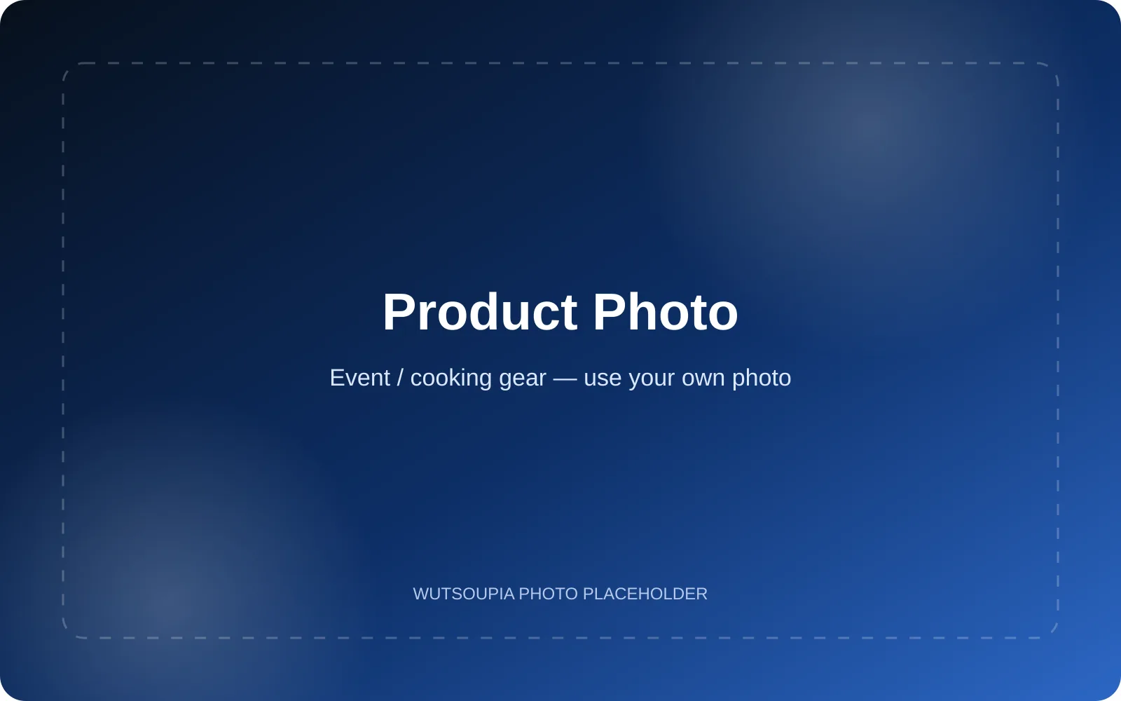 Cooking Equipment placeholder product photo